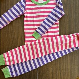 Hanna Andersson Playful Pink and Purple Pajama Set